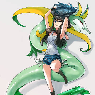 少女と蛇はほっといても