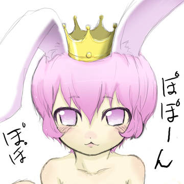 ありがとウサギ（萌え擬人化）＿