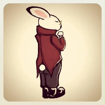 時計ウサギ
