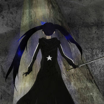 背面ブラック★ロックシューター