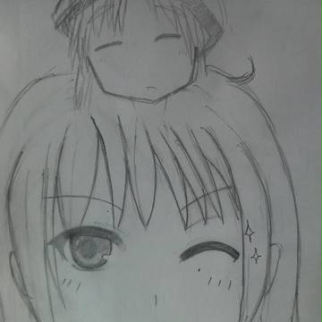 シャーペン書き