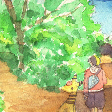 夏の山