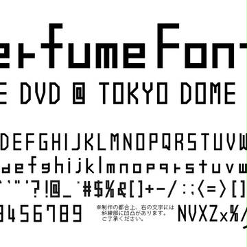 Perfume Font 2