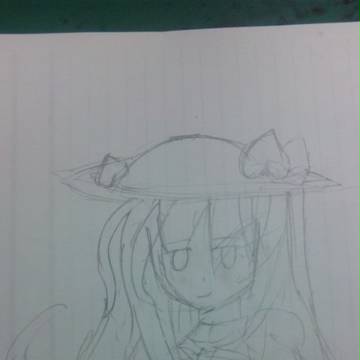 天子下書き描いた