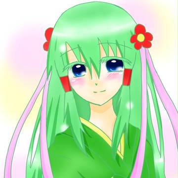 【擬人化】花守の娘