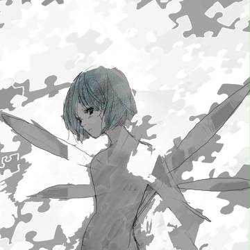 とけておちるの