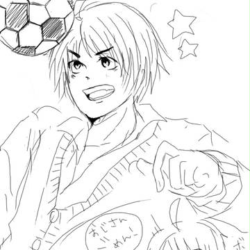 サッカー少年