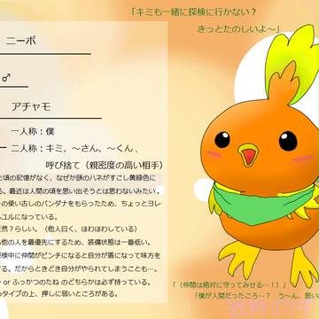 【絵師ぽけだん化】ニーボ【キャラシ】