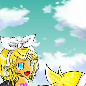 飛行機雲！！