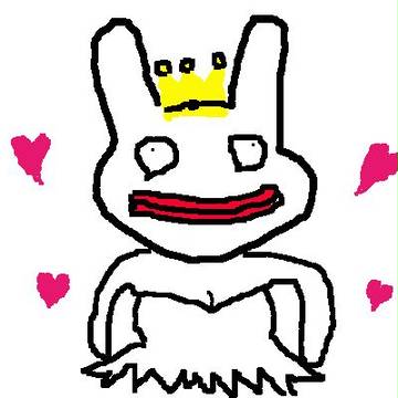 ありがとウサギを擬人化してみた