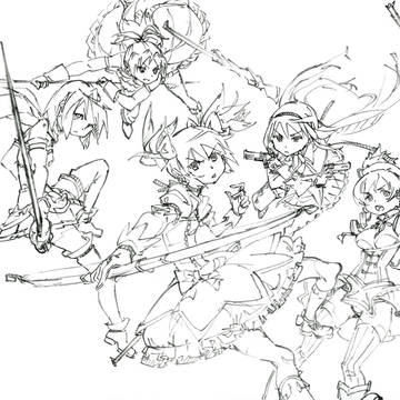 Magical girls' counter attack