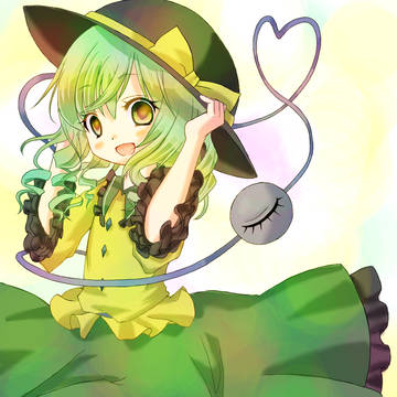 こいしちゃんを塗らせて頂きました