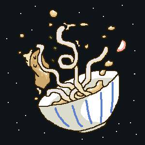 無重力うどん