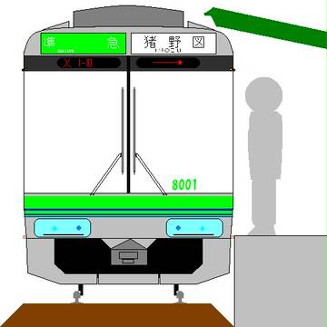 白急8000系