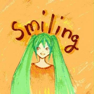 smiling