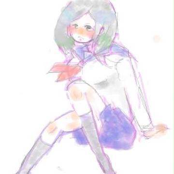 女子高生。