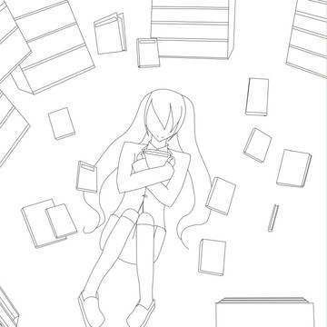 本棚の世界【描き途中】