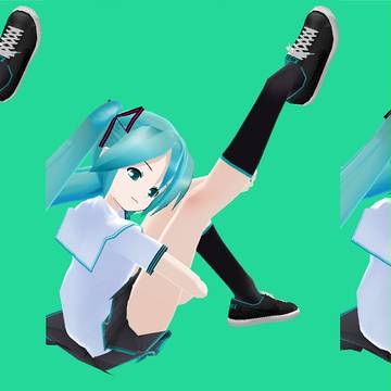 立体視 Lat式 脚