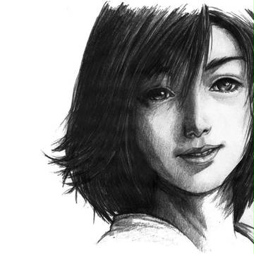 Yuna speed drawing