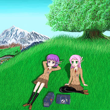 デフォ子さんと桃音モモさん