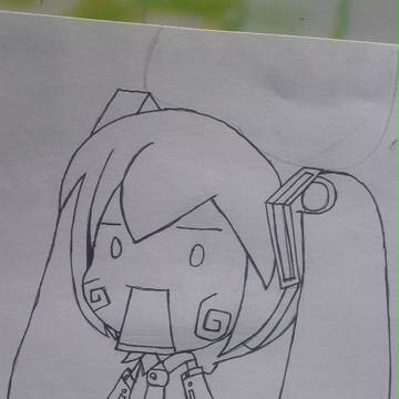 今日書いた表紙の絵!!