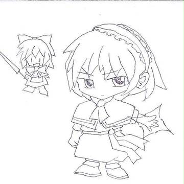 SDっぽく描いてみた