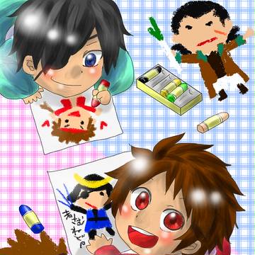 お絵かき梵弁