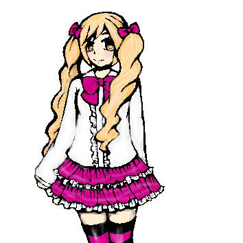 制服をハデに着こなしてるひとが書きたかった。
