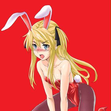 バニーガールなシャロンさん。