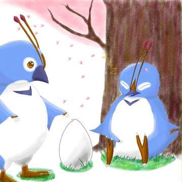 桜とアル・ラッピー