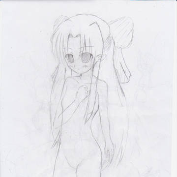 練習 レンちゃんのつもり