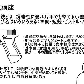 私的拳銃講座