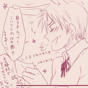 【少し腐】らくがき・エイプリルうさぎ【独・普・露】