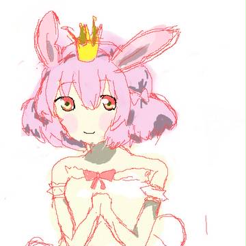 [絵チャ]ありがとうさぎ[トレス]