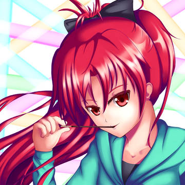 杏子ちゃんは赤可愛い