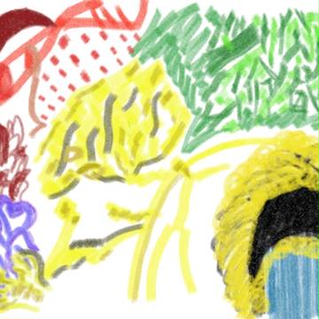 old man take flower