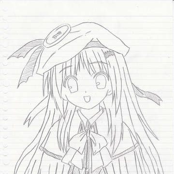 能美 クドリャフカ (練習 模写)