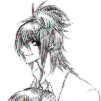 黒パインとバニ子