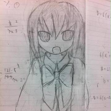 ぐーや落書き