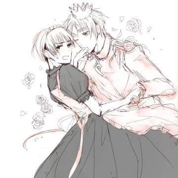 【腐】女装注意ならくがき