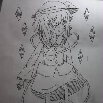 マウスで描いたこいし