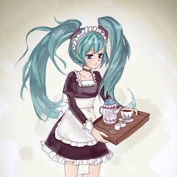 Miku maid