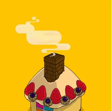 お菓子な家
