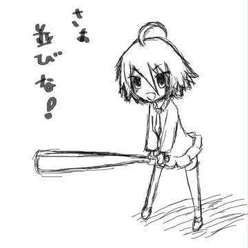 友達のオリキャラを描いてみた