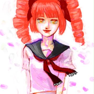 春風がつよいですね