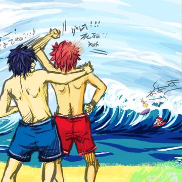 Fairy Tail and the Sea！