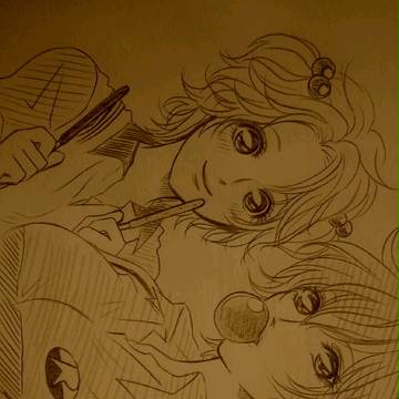 芥川♀&丸井♀