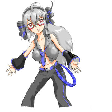 弱音ハク（着色サンプル）