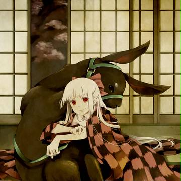 移動用黒うさぎ