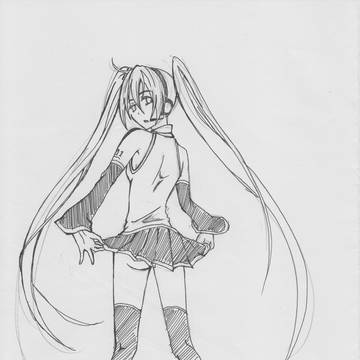 おぱんつはいてないミクさん+α